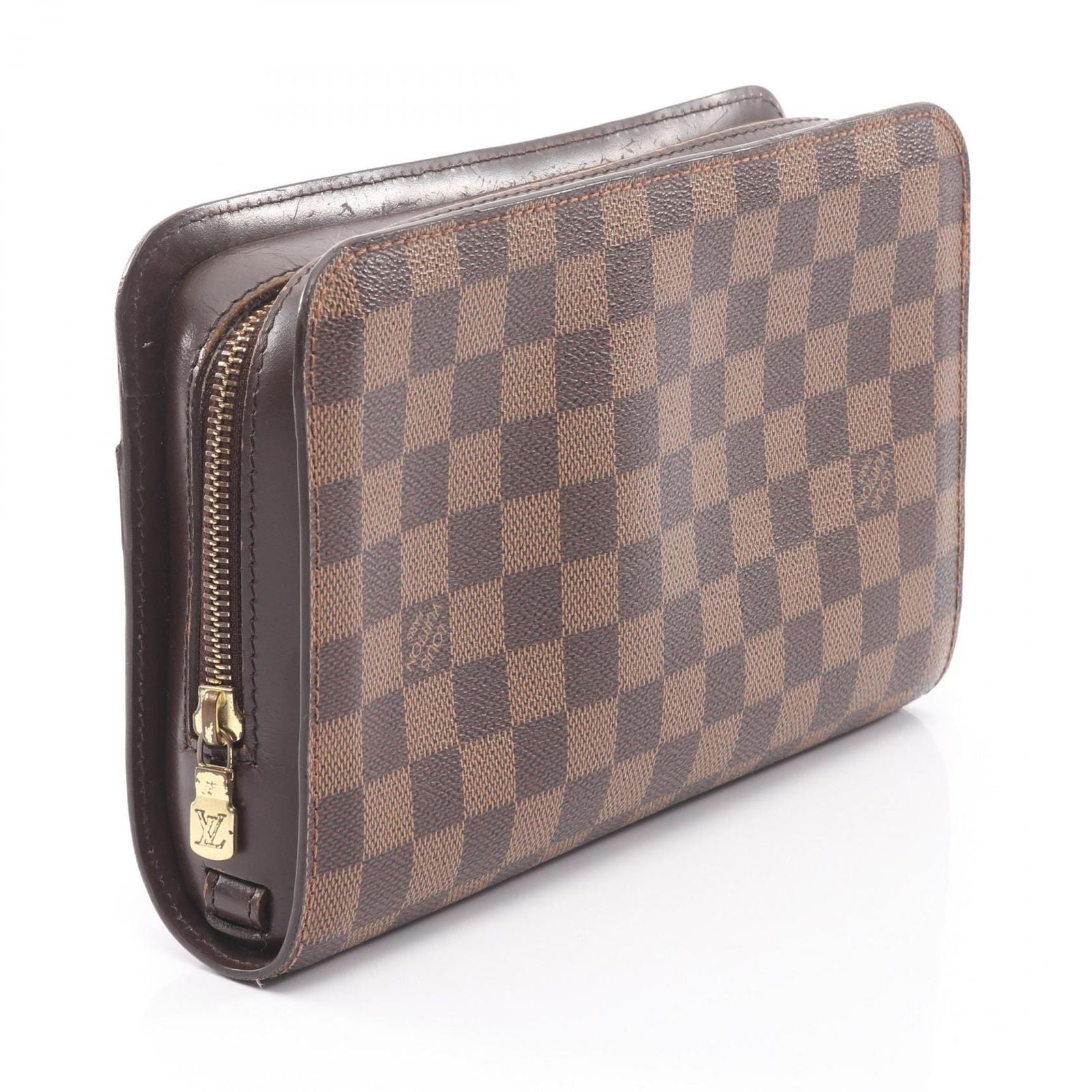 Louis Vuitton Clutch Saint Canvas Leather — view 2