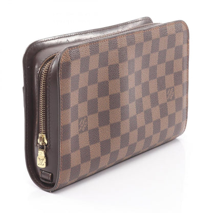 Louis Vuitton Clutch Saint Canvas Leather — view 2