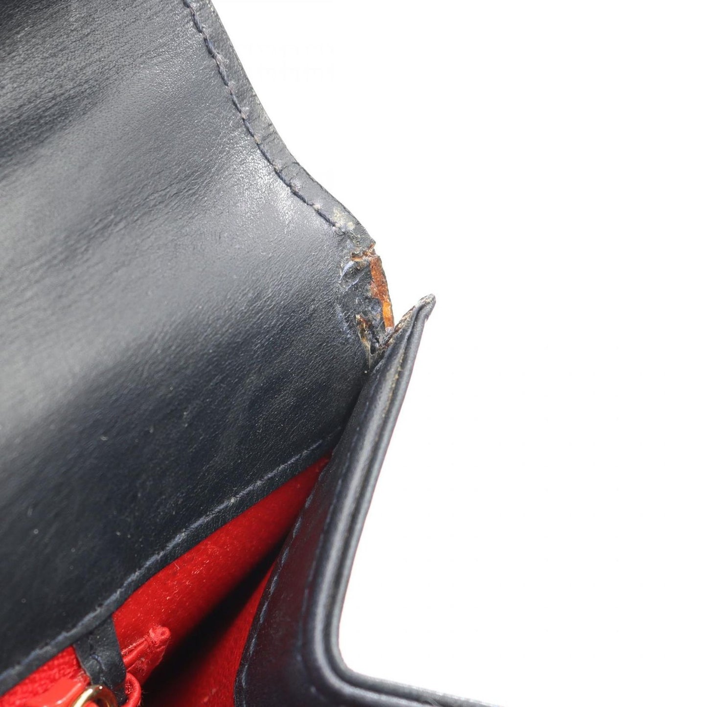 Gucci Handbag Ladylock 2-Way 000 26 Black Leather Shoulder — view 6