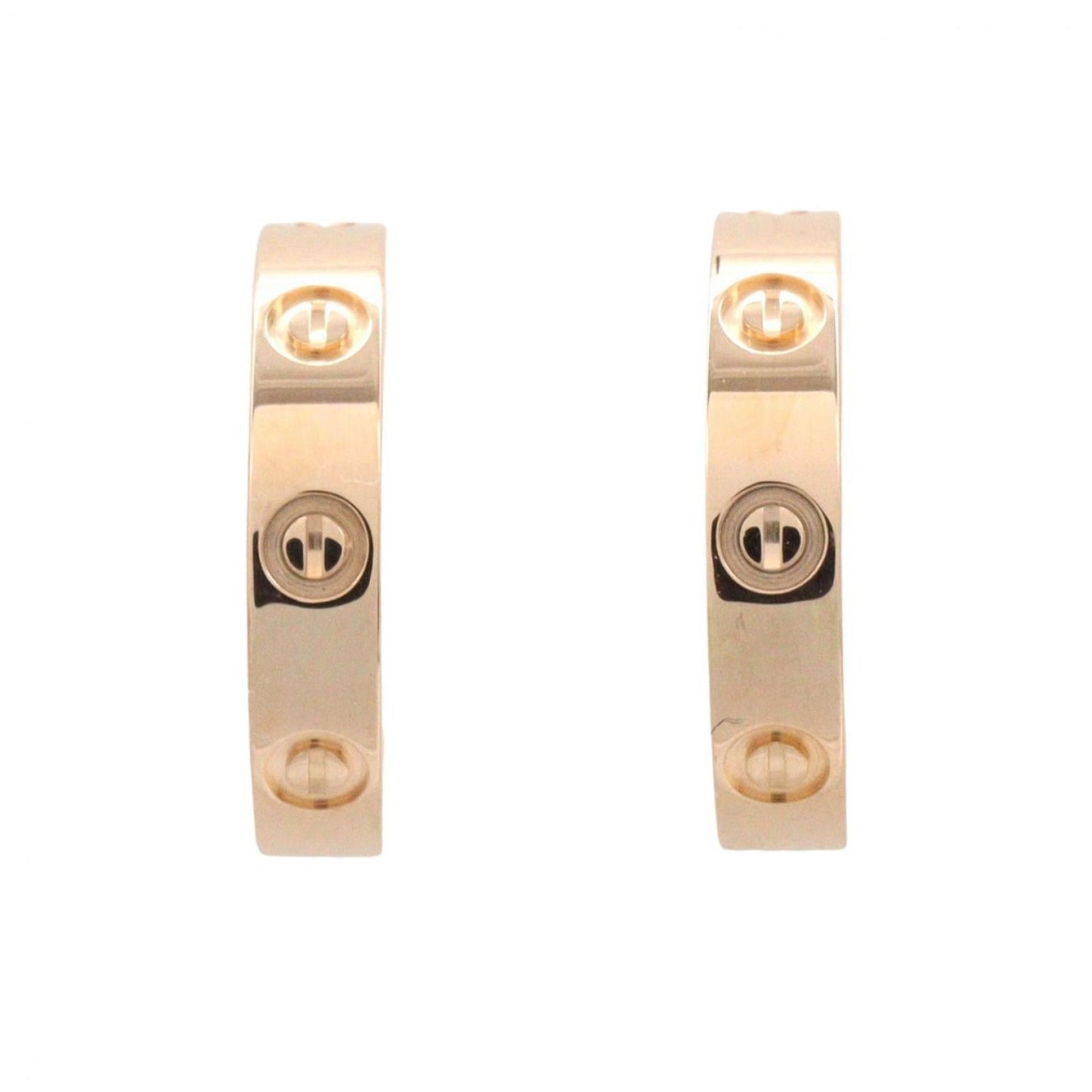 Cartier Earrings Behi Love 18k Pink Gold