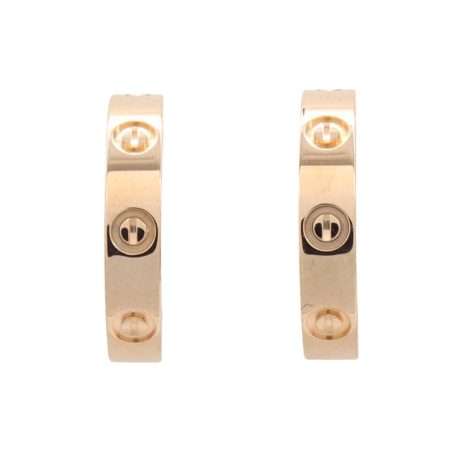 Cartier Earrings Behi Love 18k Pink Gold