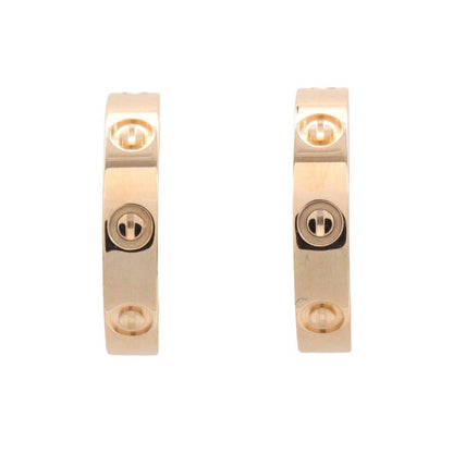 Cartier Earrings Behi Love 18k Pink Gold