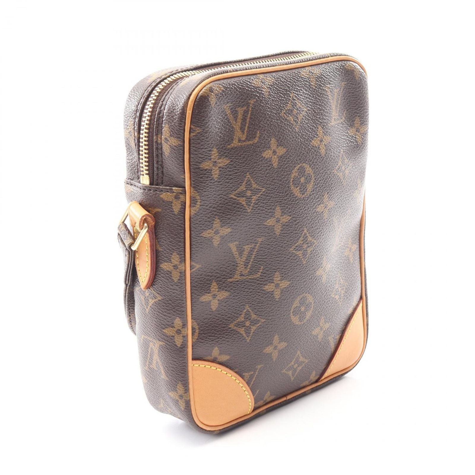 Louis Vuitton Shoulder Bag Danube Canvas Leather — view 2