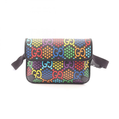 Gucci Waist Bag GG Psychedelic Black Multi Canvas Leather