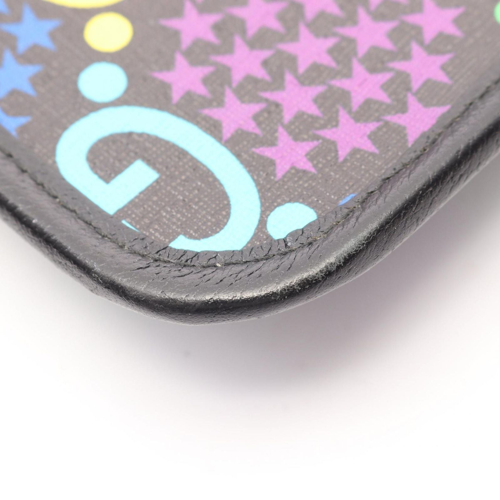 Gucci Waist Bag GG Psychedelic Black Multi Canvas Leather — view 6