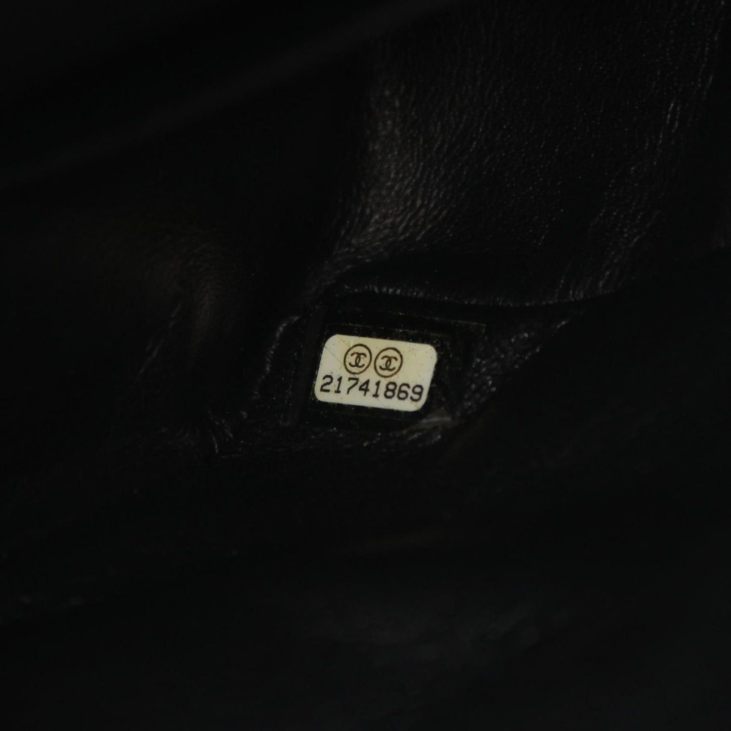 Chanel Shoulder Bag 2.55 Quilted Mademoiselle Chain Double Flap Black Leather — view 5