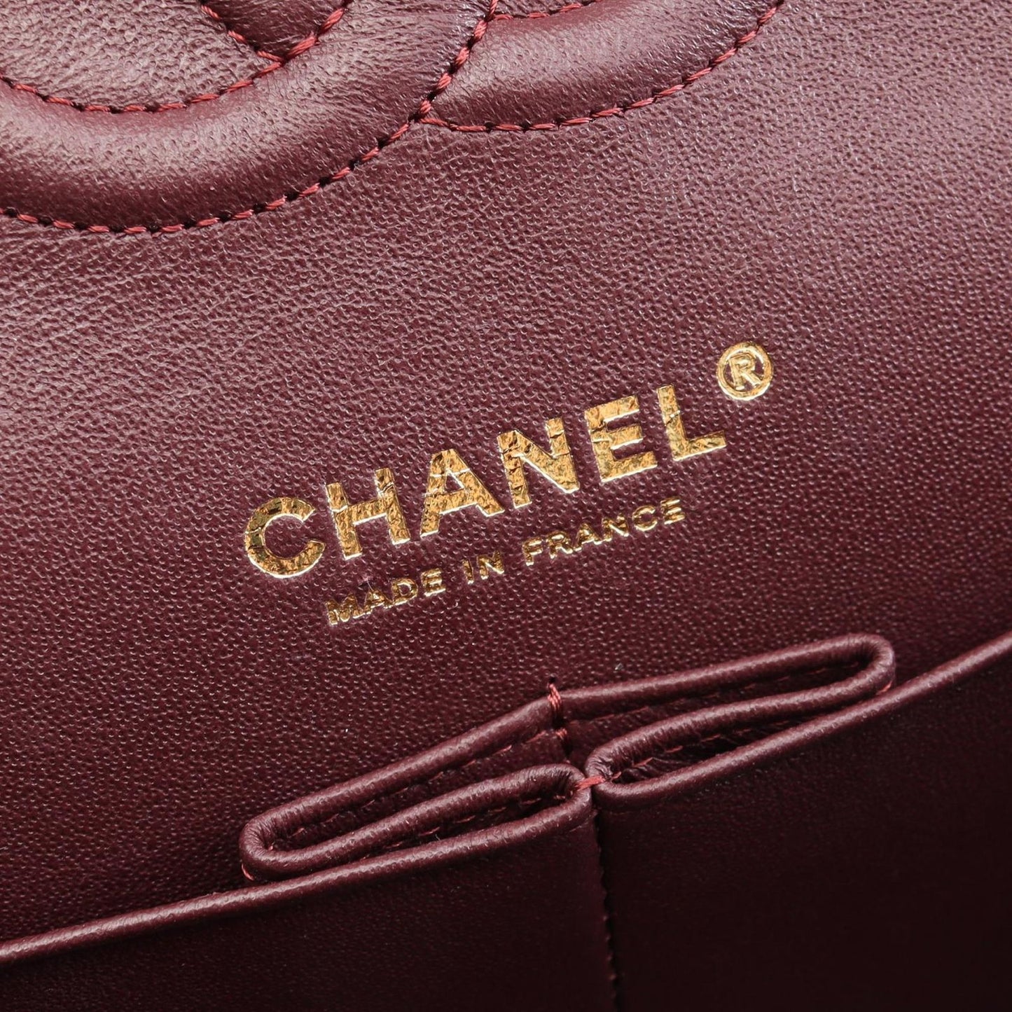 Chanel Shoulder Bag Quilted Double Flap Black Caviar Leather Chain — view 4