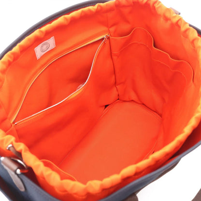Hermes Tote Sac Panthere Jou Gourme 2-Way Blue Navy Canvas Sac Jou Fou — view 3