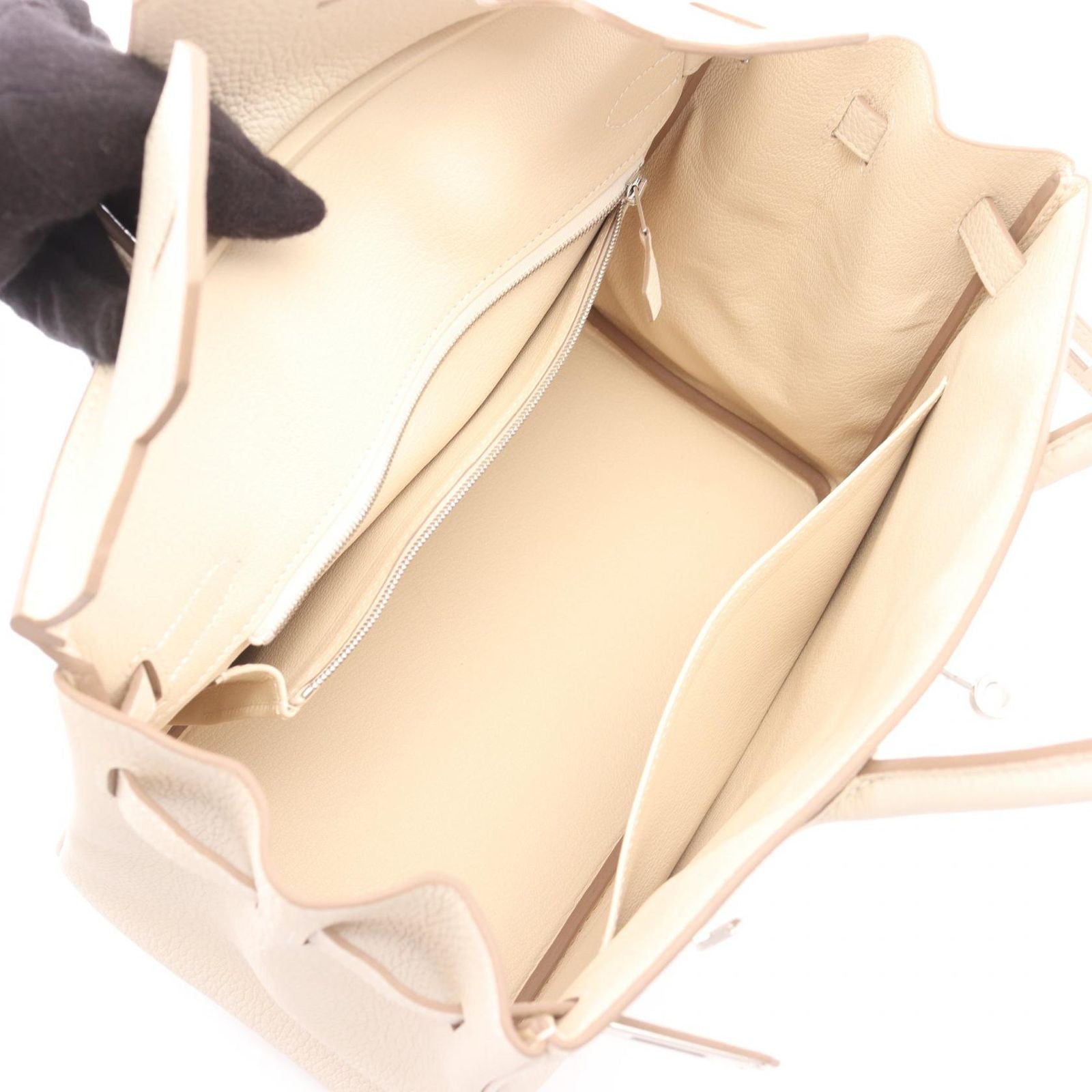 Hermes Handbag Birkin 30 Cles Leather — view 3