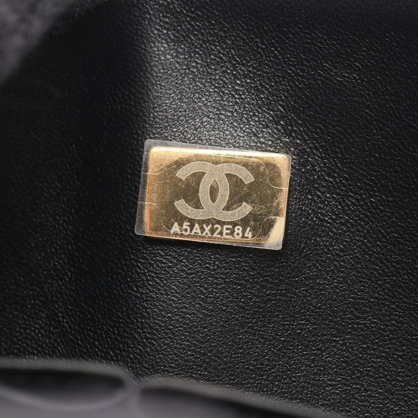 Chanel Shoulder Bag Quilted Double Flap Pink Gold Black Lambskin Chain — view 5