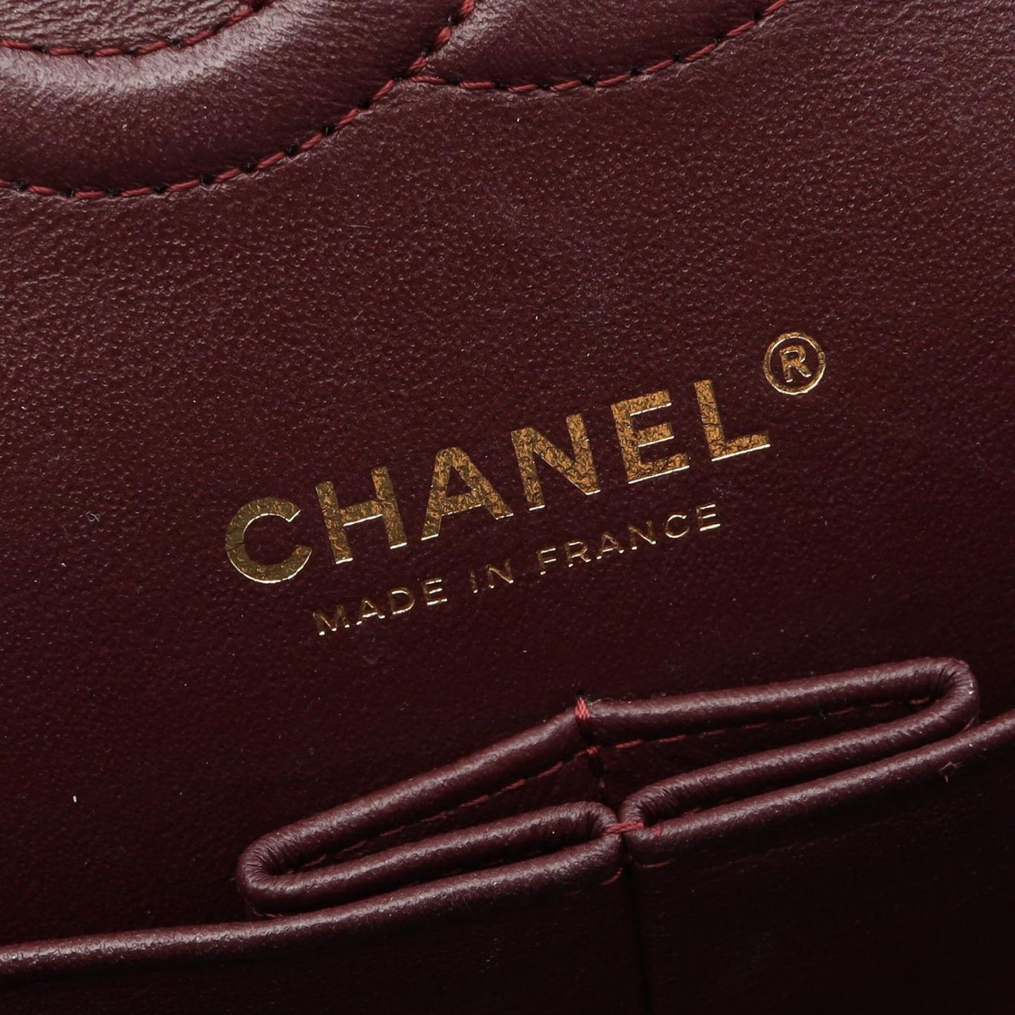 Chanel Shoulder Bag Quilted Double Flap Black Caviar Leather Chain — view 4