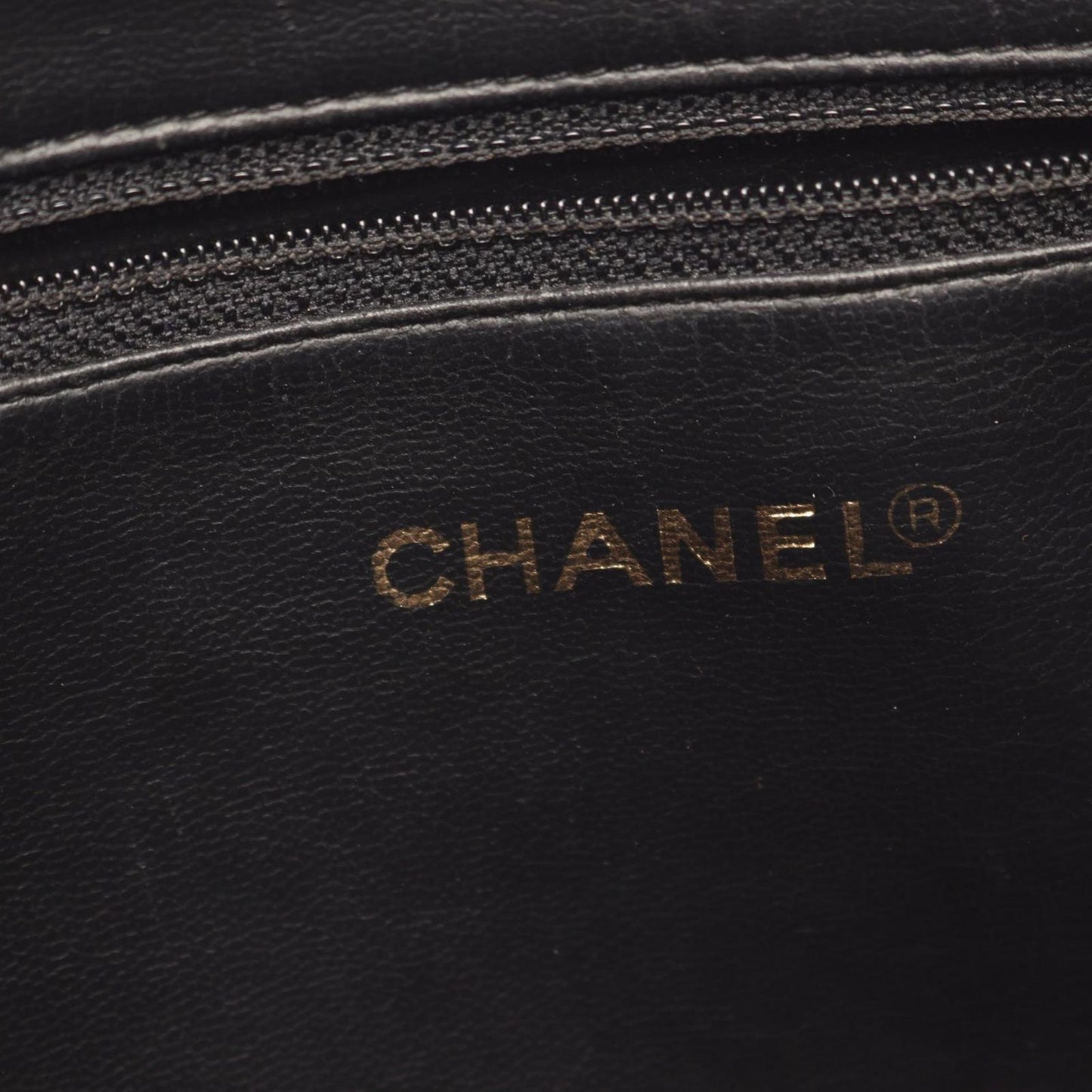 Chanel Tote Triple CC Logo Black Caviar Leather Coco — view 4