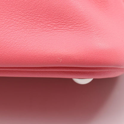 Hermes Handbag Bolide 27 2-Way Rose Azalea Leather Calf — view 6