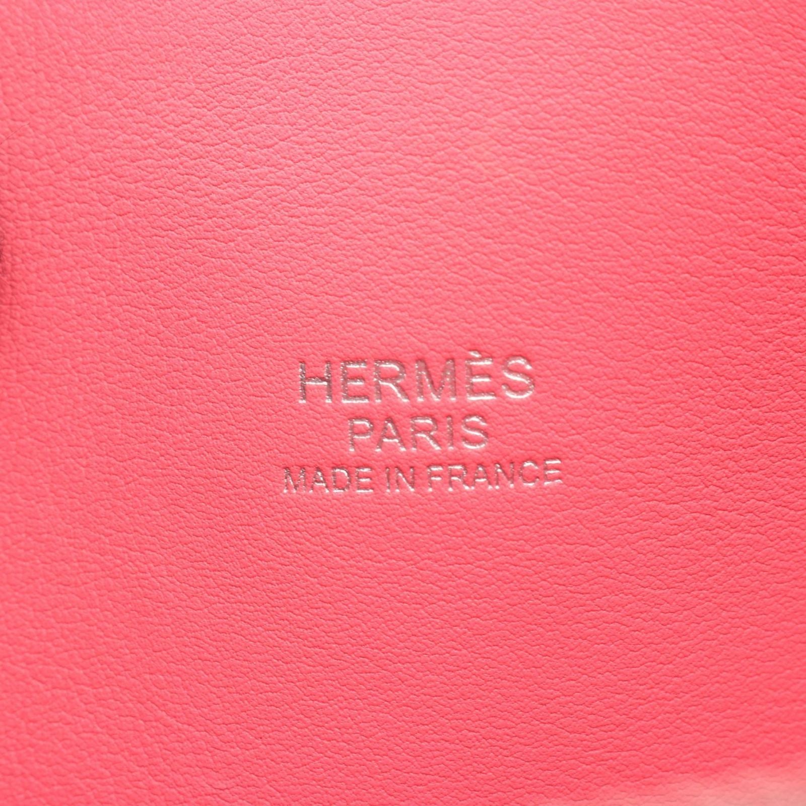 Hermes Handbag Bolide 27 2-Way Rose Azalea Leather Calf — view 4