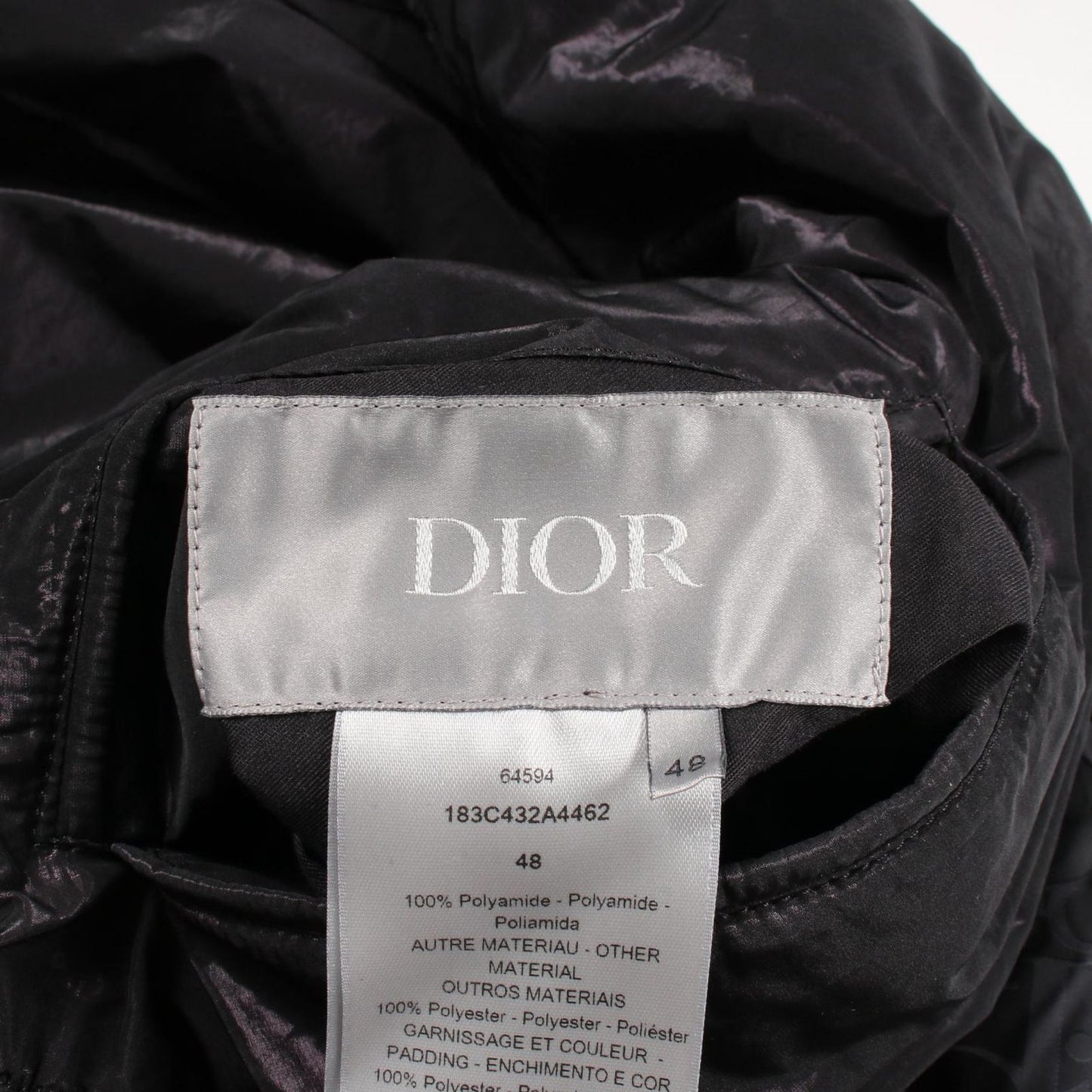 Dior Jacket Oblique Reversible Nylon — view 4