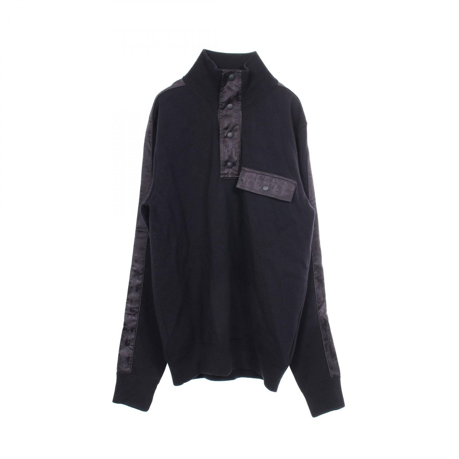Dior Knit White High Neck Wool Sweater