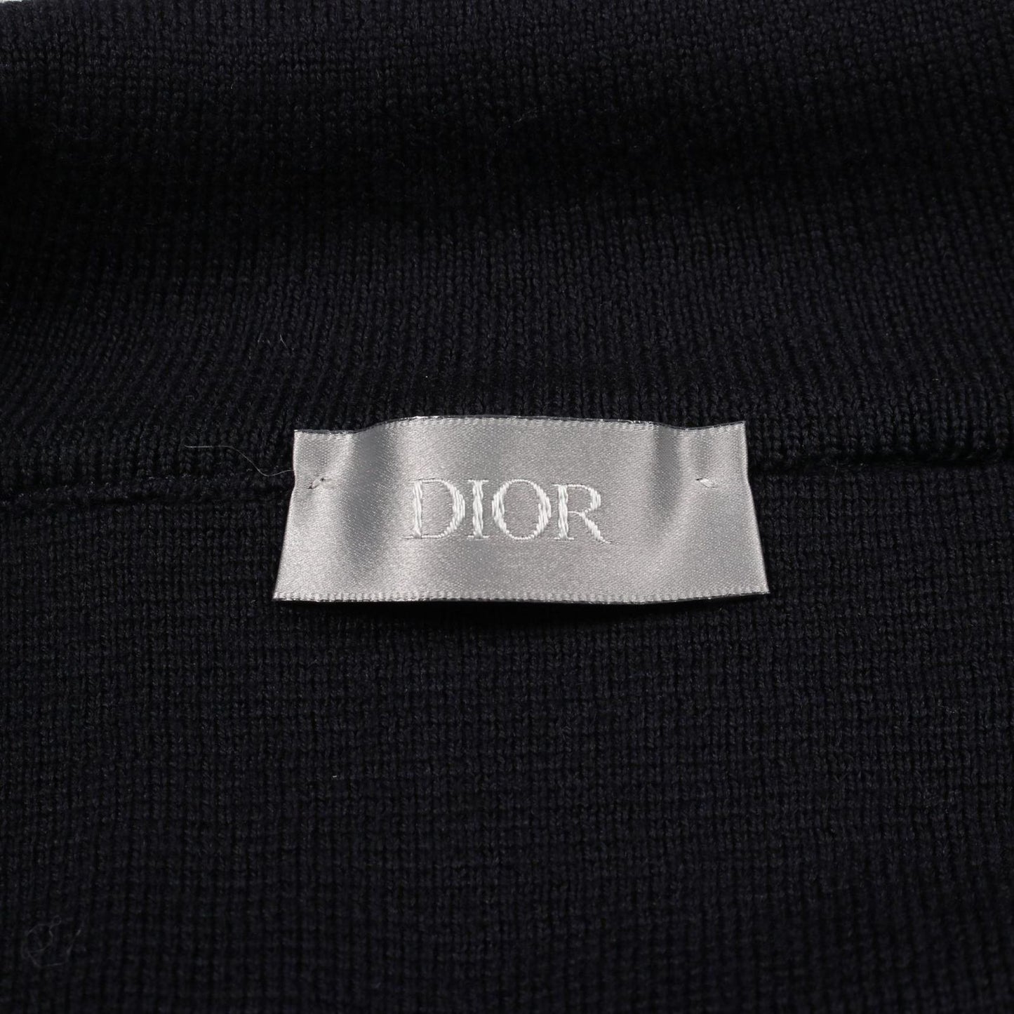 Dior Knit White High Neck Wool Sweater — view 3