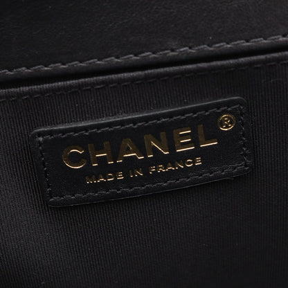 Chanel Shoulder Bag Black Lambskin Chain — view 4
