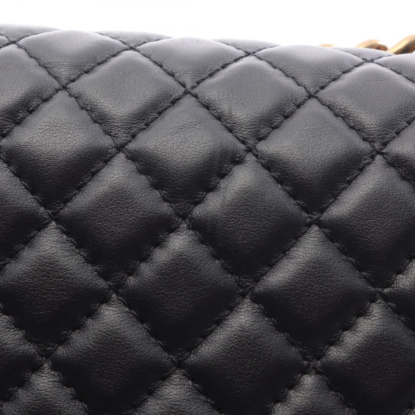 Chanel Shoulder Bag Black Lambskin Chain — view 6