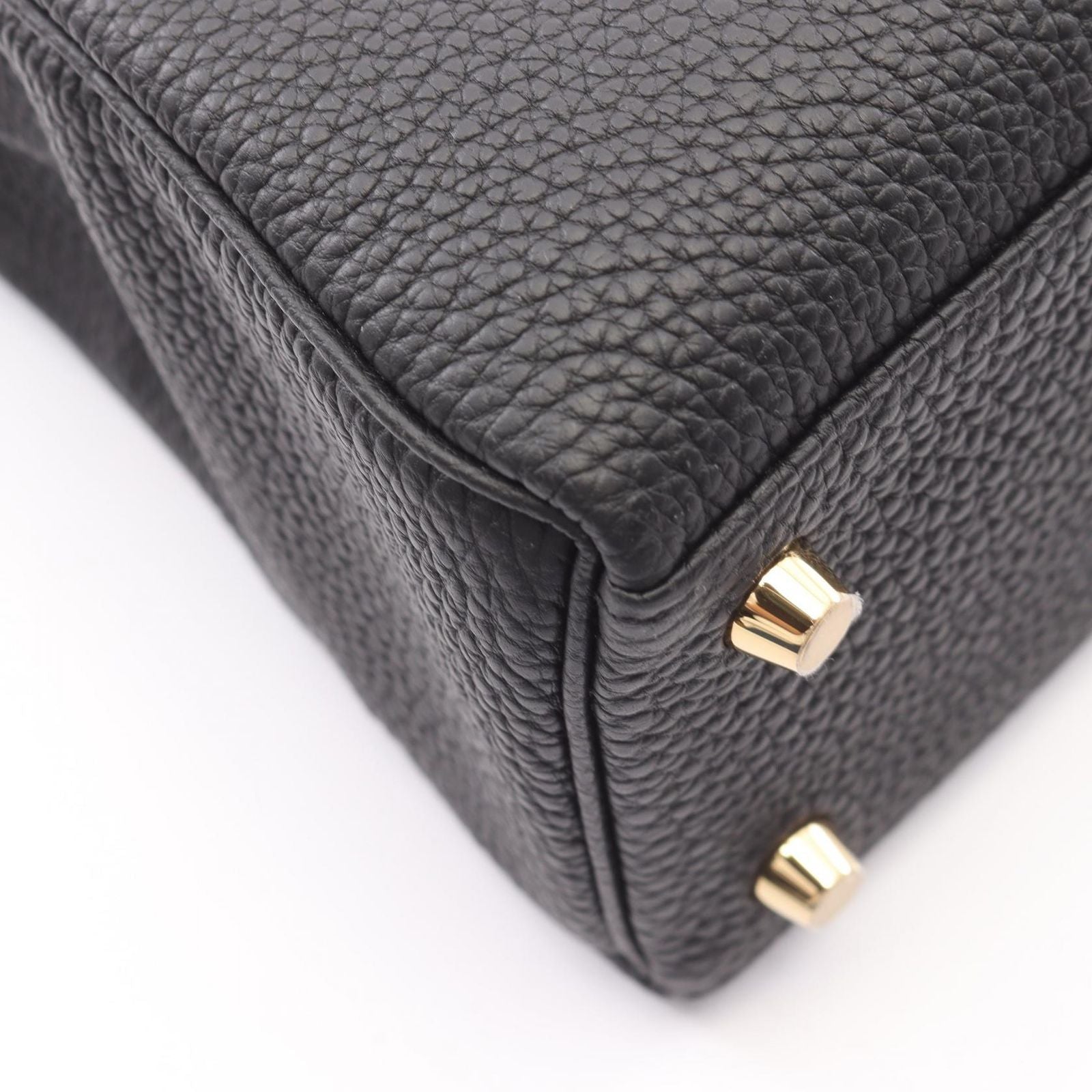 Hermes Handbag Kelly 25 Retourne 2-Way Black Leather — view 6