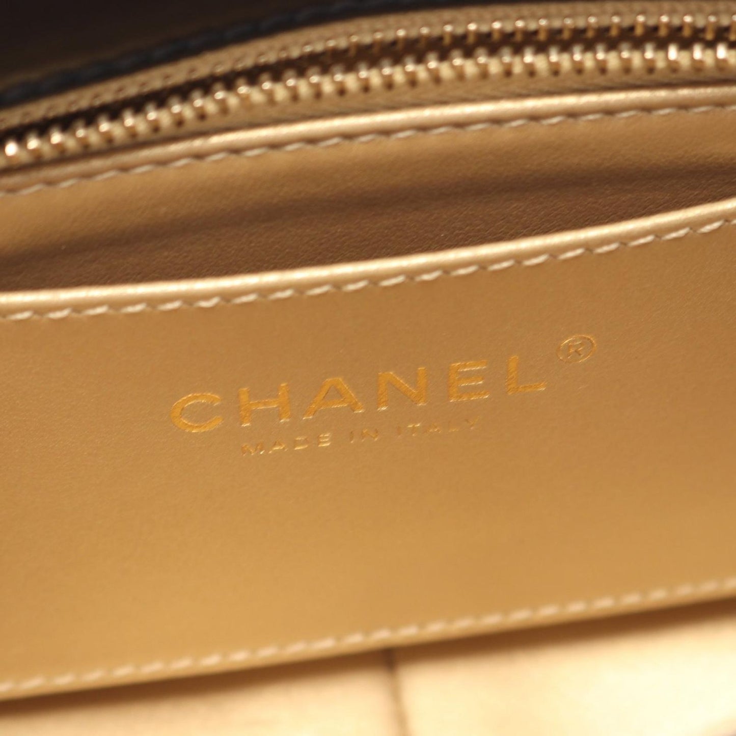 Chanel Shoulder Bag Quilted Small Flap Black Lambskin Chain — view 4