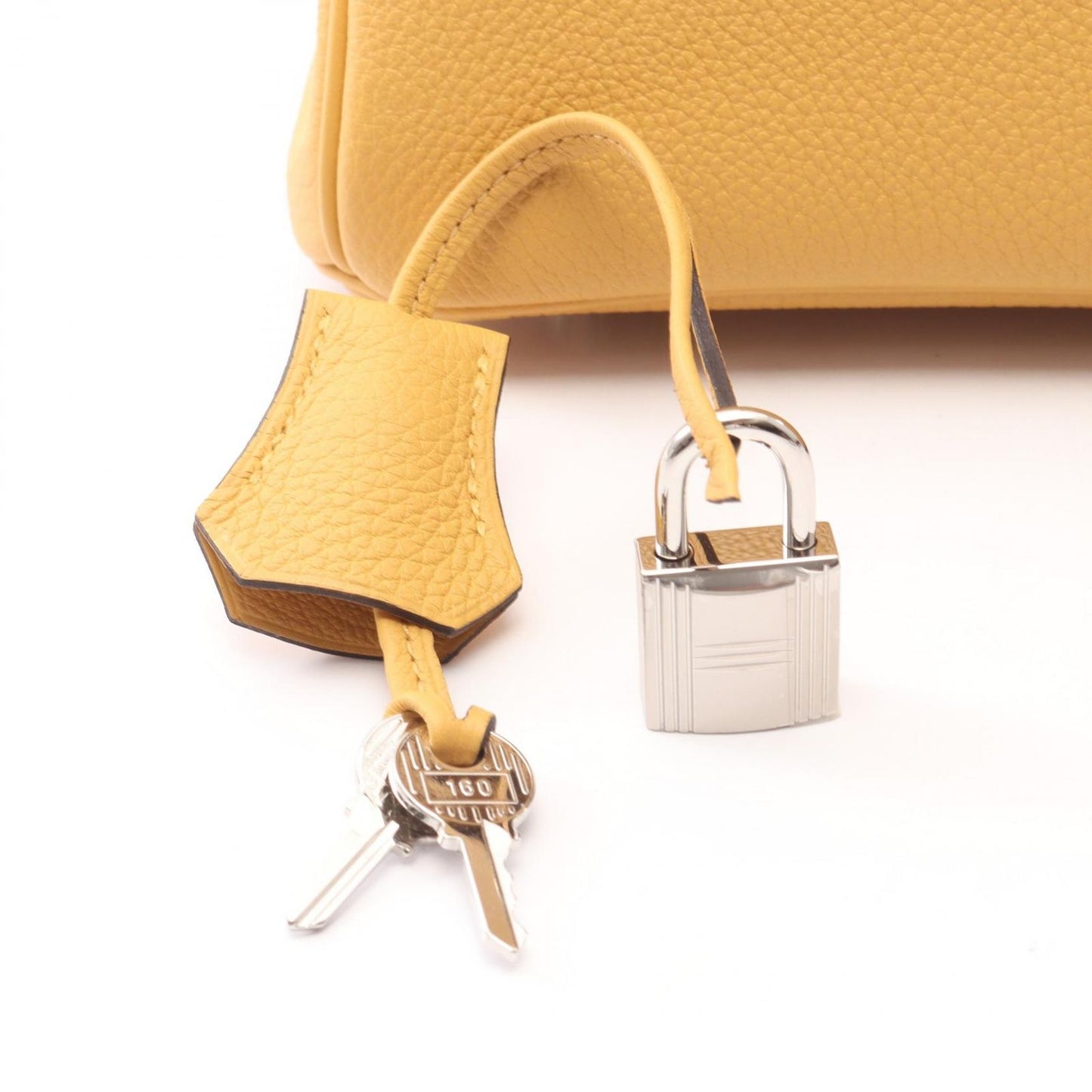 Hermes Handbag Birkin 25 Paille Leather — view 5