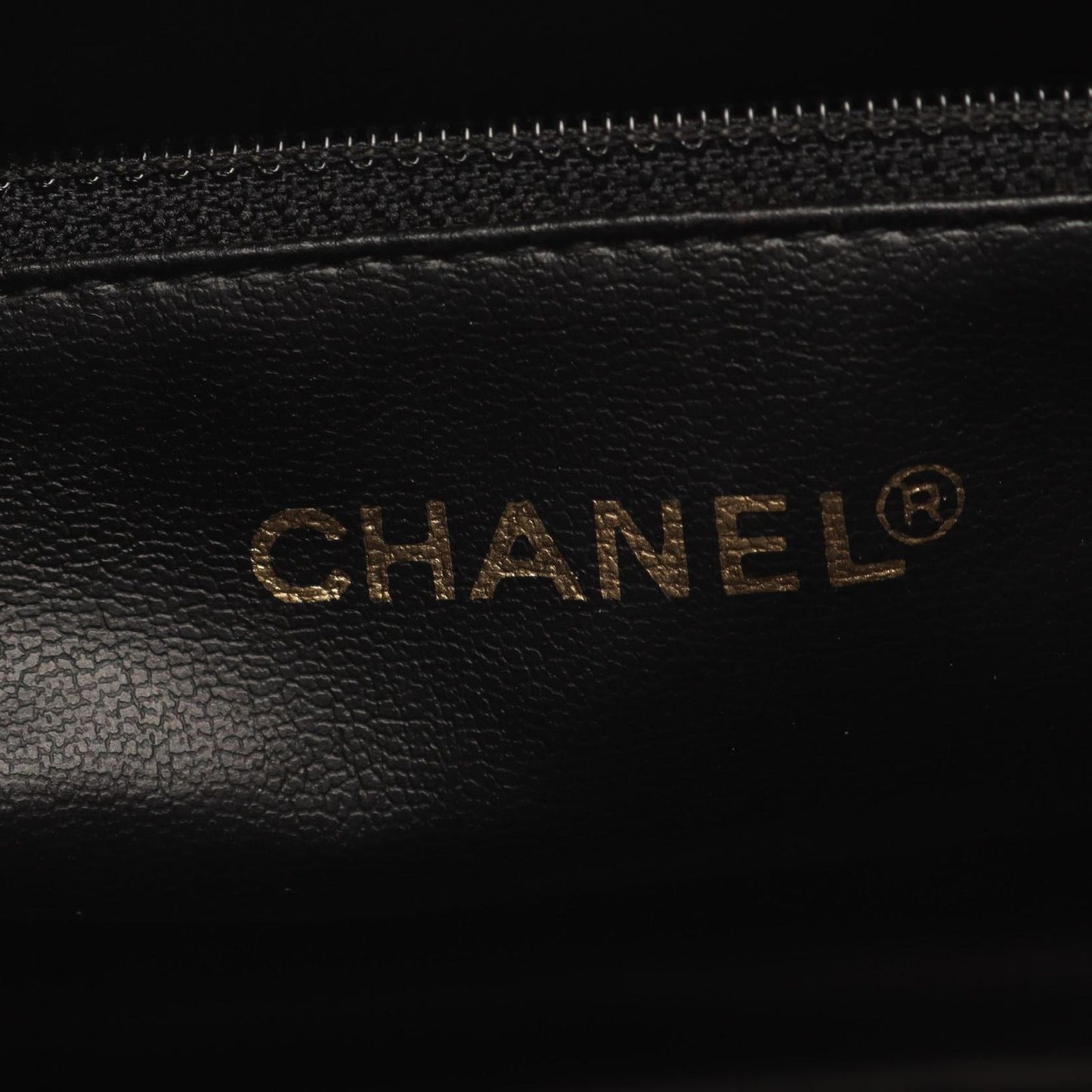 Chanel Tote Triple CC Logo Black Caviar Leather Coco — view 4