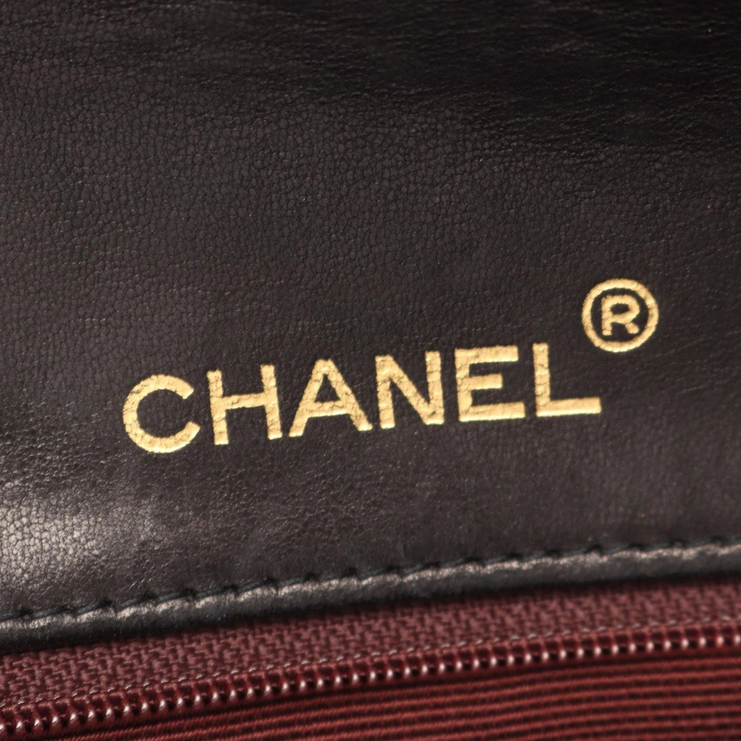 Chanel Shoulder Bag Full Flap Quilted Black Lambskin Chain — view 4