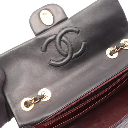Chanel Shoulder Bag Big Quilted 34 Black Lambskin Chain — view 7