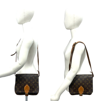 Louis Vuitton Vintage Cult Ciel MM Monogram Leather Shoulder Bag Pochette Brown — view 2