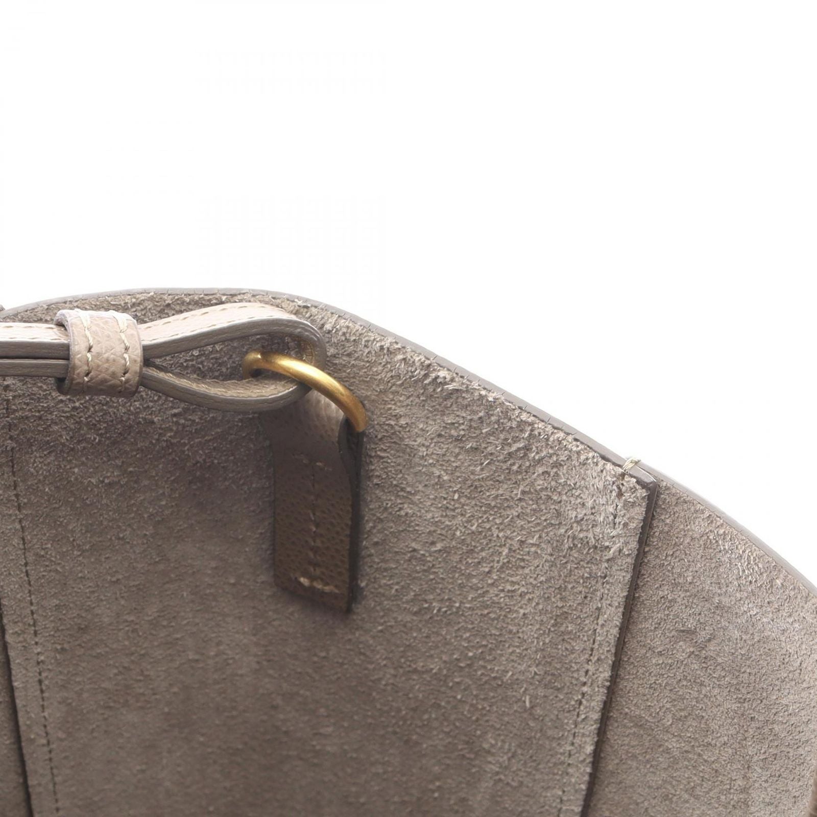 Celine Tote Vertical Small Cover 2-Way Gray Leather — view 7