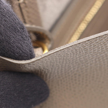 Celine Tote Vertical Small Cover 2-Way Gray Leather — view 8