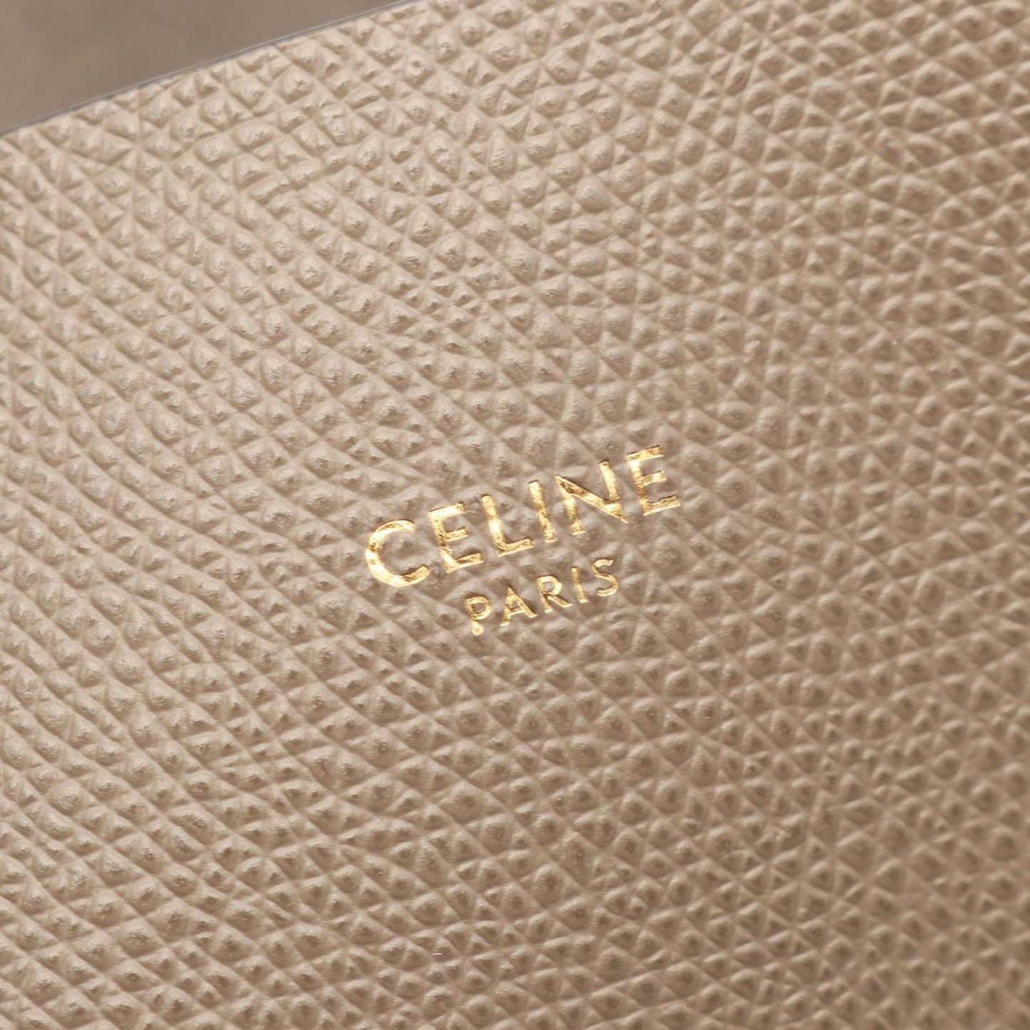 Celine Tote Vertical Small Cover 2-Way Gray Leather — view 4