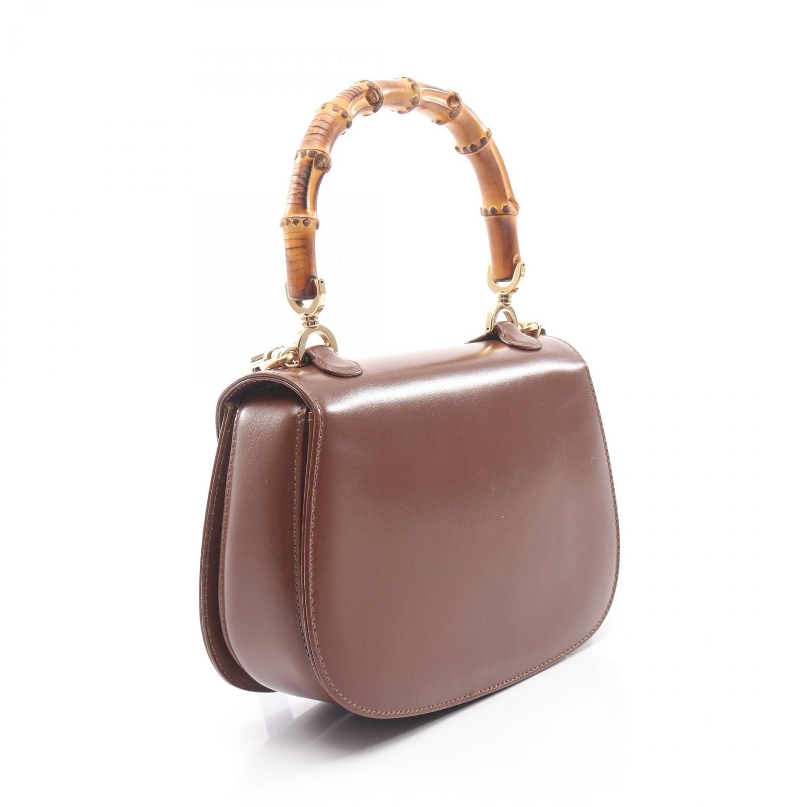 Gucci Handbag Bamboo 2-Way 000 Brown Leather — view 2