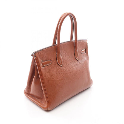 Hermes Handbag Birkin 30 Gold Leather — view 2