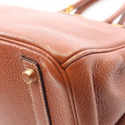 Hermes Handbag Birkin 30 Gold Leather — view 7