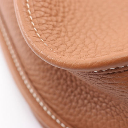 Hermes Shoulder Bag Evelyne 3 Trois PM Gold Leather — view 6