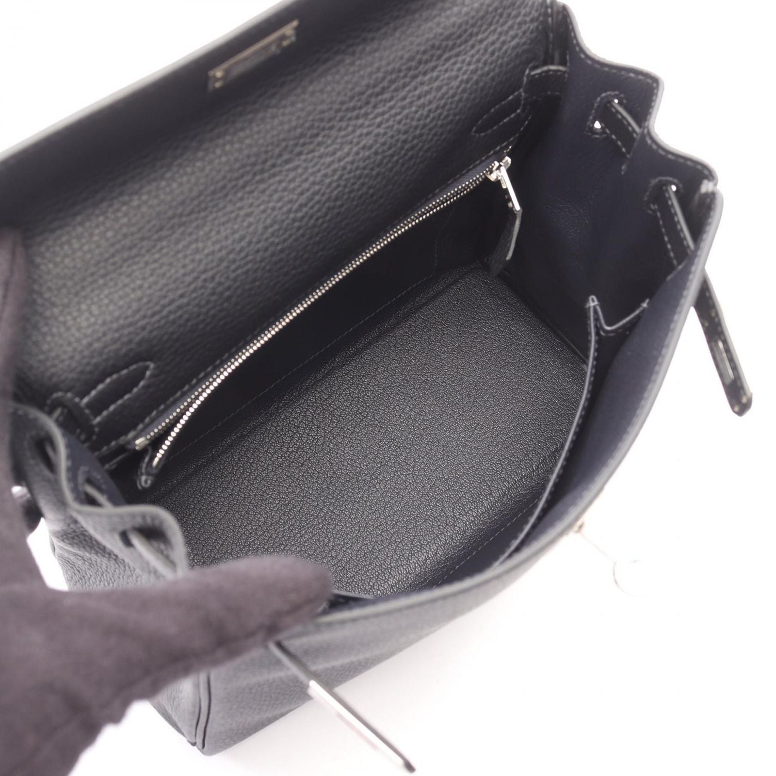 Hermes Handbag Kelly 25 Retourne 2-Way Canvas Leather — view 3