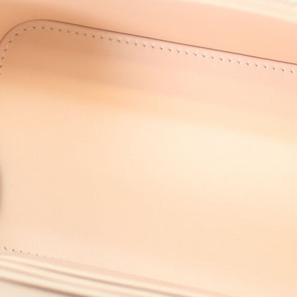 Chanel Pink Beige Caviar Gold Chain Vanity — view 9