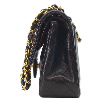 Chanel Black Lamb Gold Quilted 23 Shoulder Bag — view 2