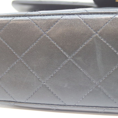 Chanel Black Lamb Gold Quilted 23 Shoulder Bag — view 7
