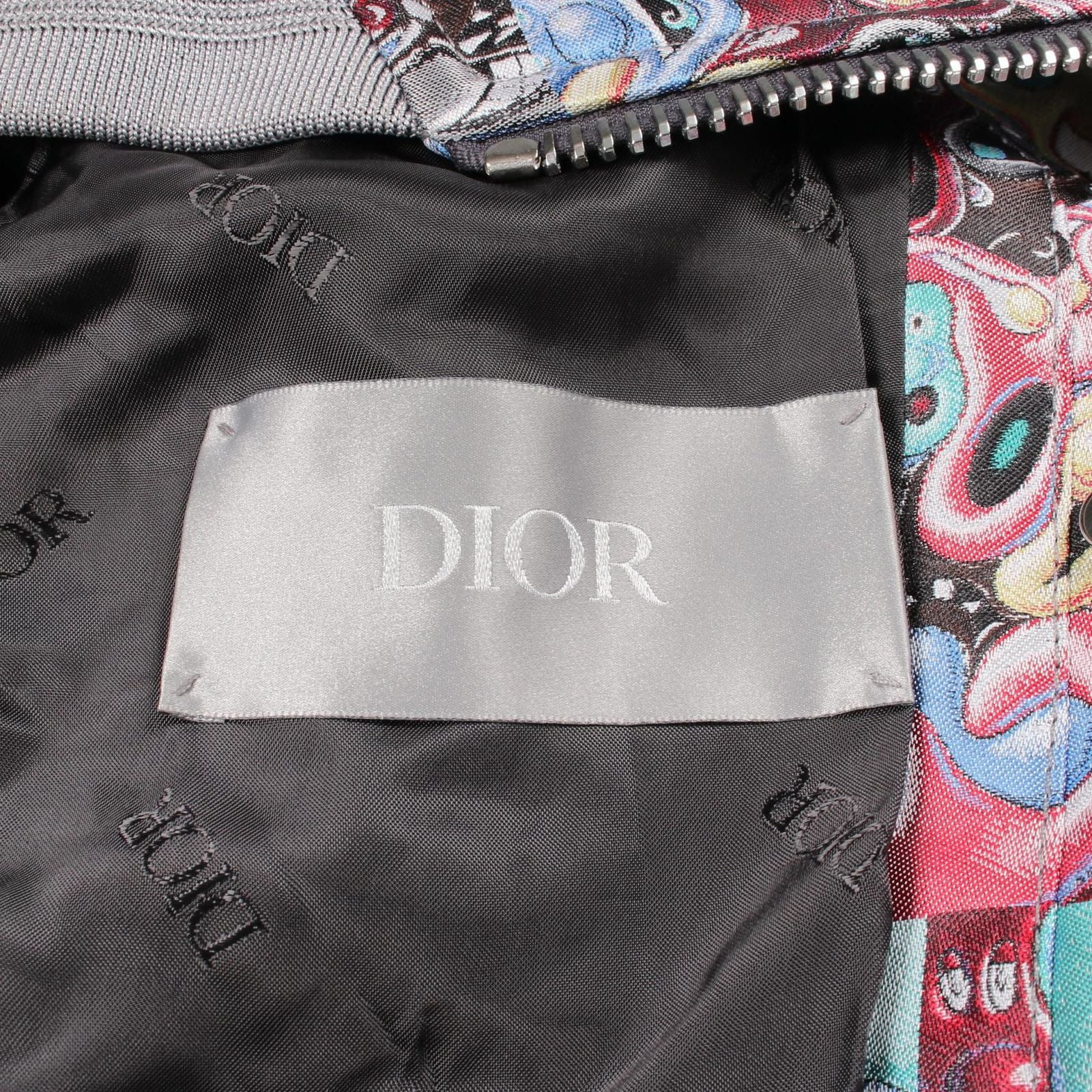 Dior Homme Jacket Kenny Scharf All Over Pattern Bomber — view 3