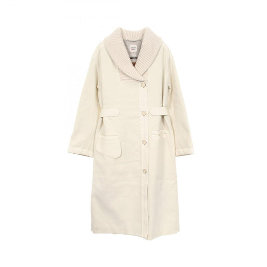 Hermes Knit Switch Nylon Wool Coat