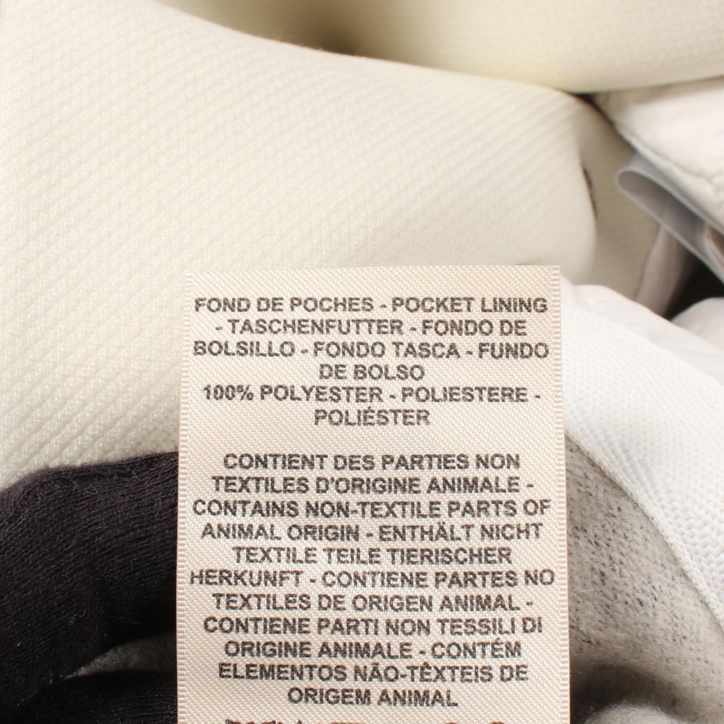 Hermes Knit Switch Nylon Wool Coat — view 5