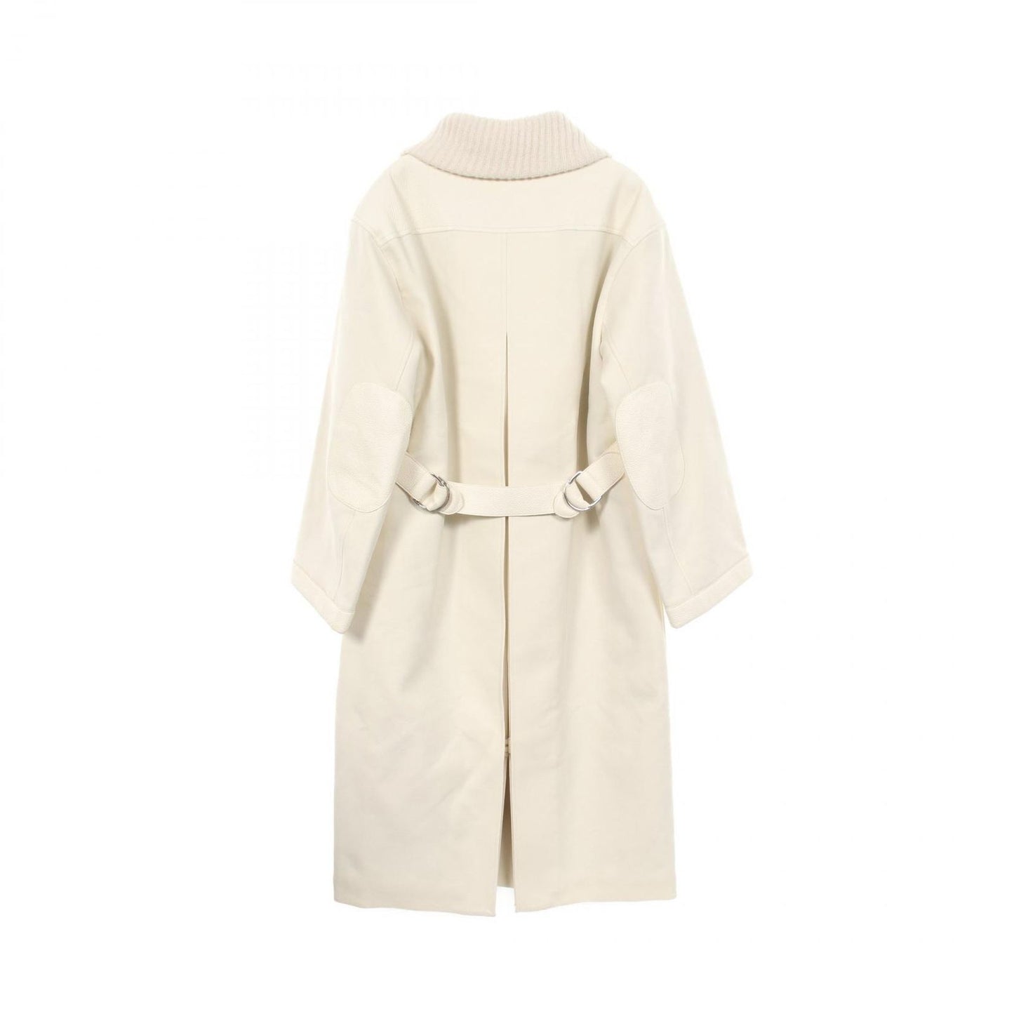 Hermes Knit Switch Nylon Wool Coat — view 2