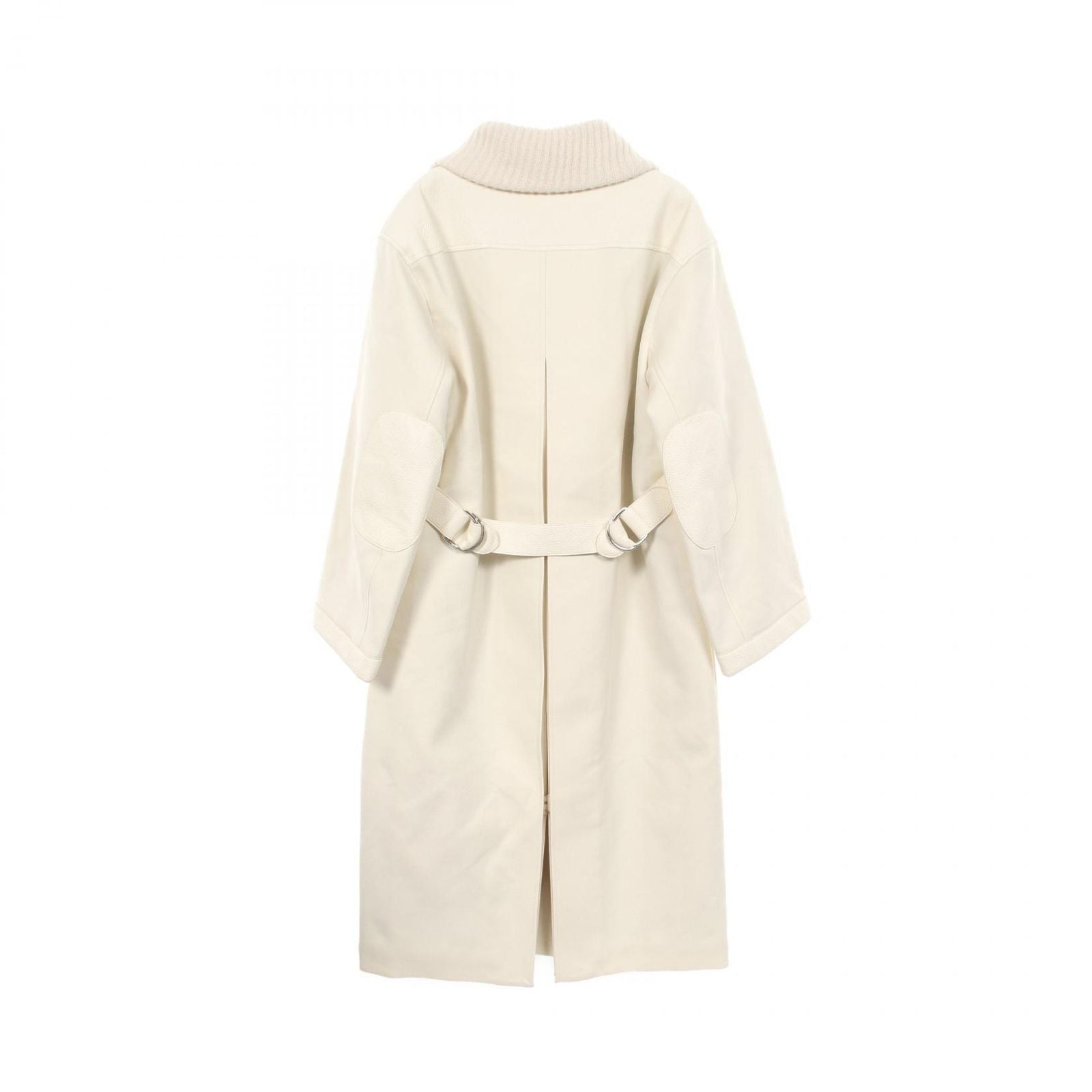 Hermes Knit Switch Nylon Wool Coat — view 2