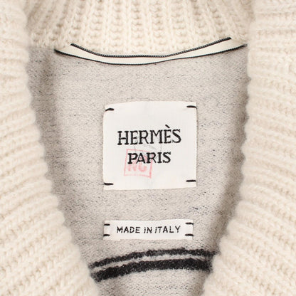 Hermes Knit Switch Nylon Wool Coat — view 3