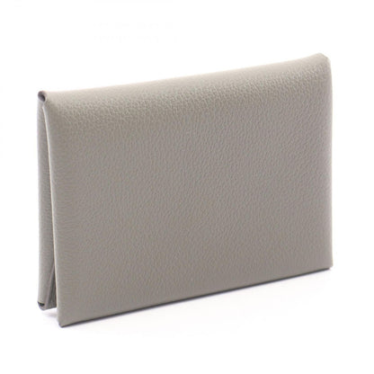 Hermes Coin Case Calvi Duo Grimeia Leather — view 2