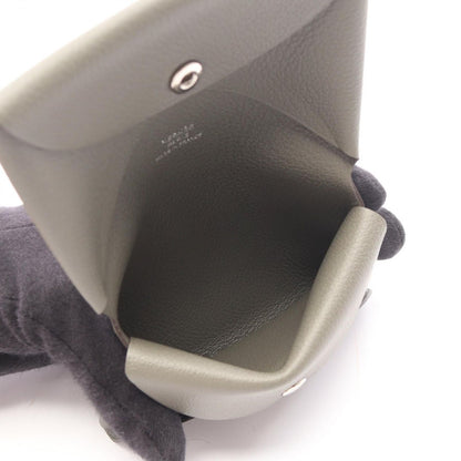Hermes Coin Case Calvi Duo Grimeia Leather — view 5