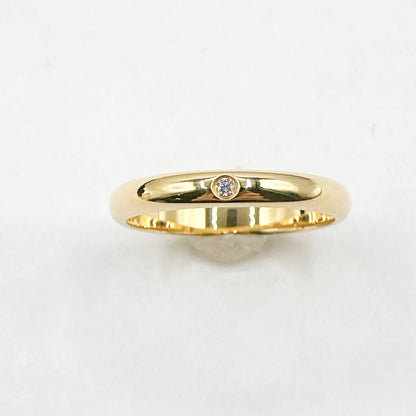 Cartier Wedding Band Diamond Yellow Gold Ring — view 3